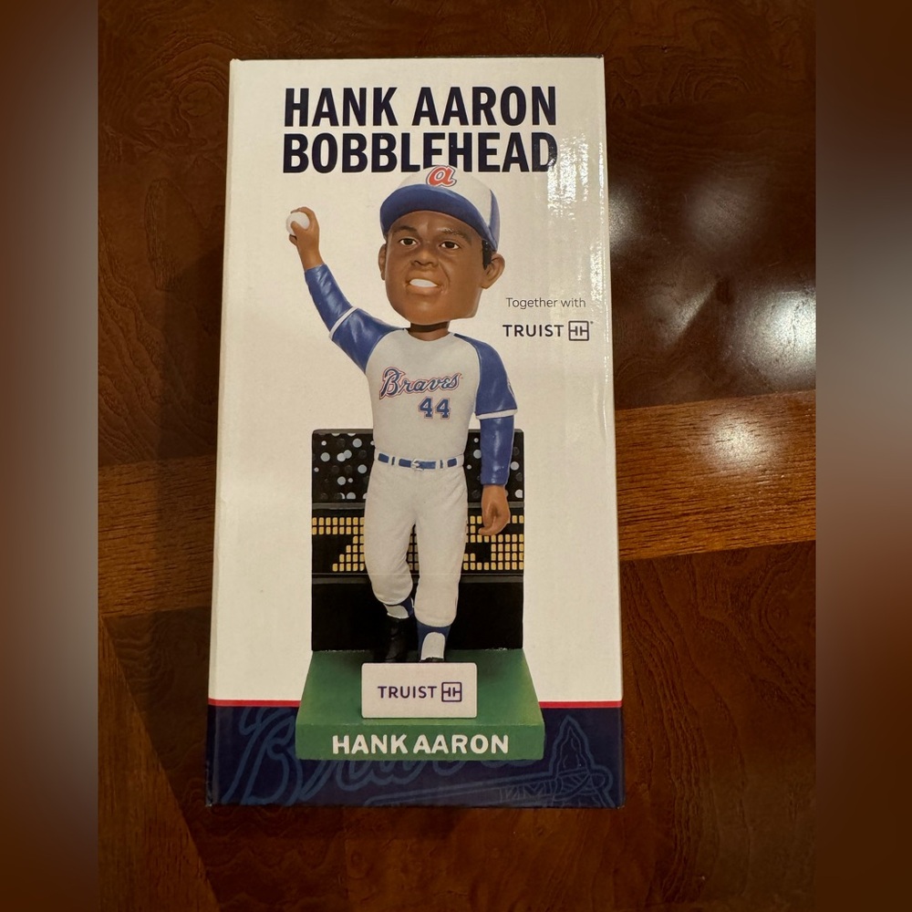 2024 Hank Aaron Bobblehead Atlanta Braves
